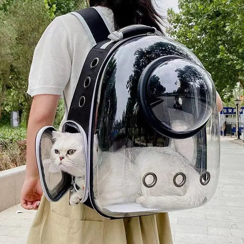 Breathable Space Capsule Pet Carrier Backpack for Cats