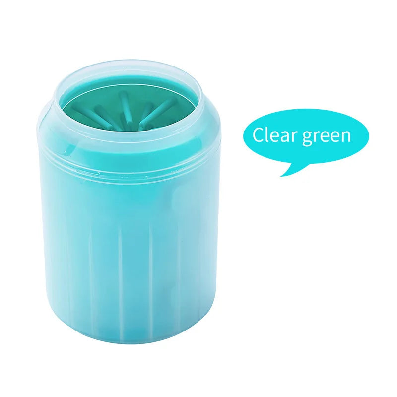 Dog Paw Cleaner Cup – Soft Silicone Portable Paw Washer for Dogs
