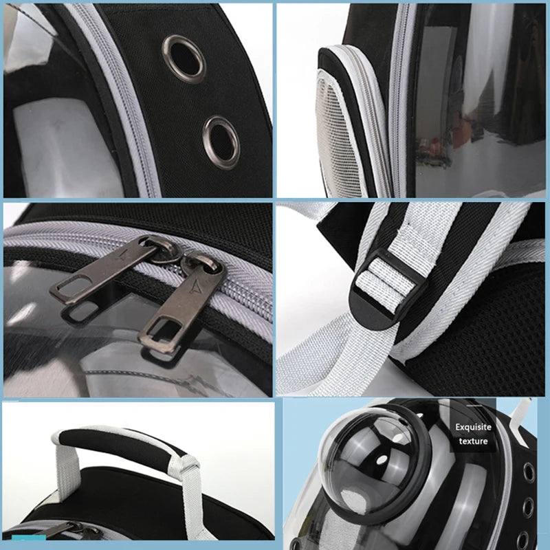 Breathable Space Capsule Pet Carrier Backpack for Cats